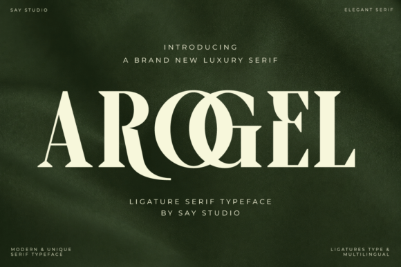 Arogel Serif Font Review: A Real Business Branding Upgrade