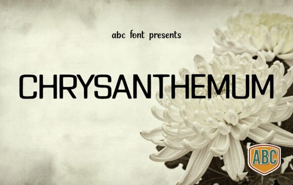 Chrysanthemum: A Slab Serif Font for Handmade Products That Feel Timeless