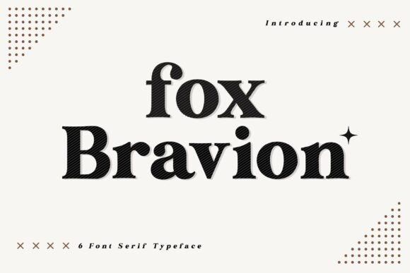 Fox Bravion Serif Font: A Practical Choice for Business Branding