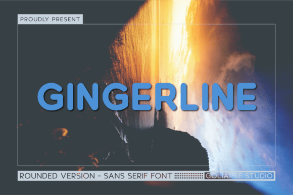 Gingerline: A Playful Sans Serif Typeface That Gives Web Headers Genuine Personality
