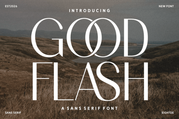 Good Flash: A Premium Sans Serif Font for Handmade Creators