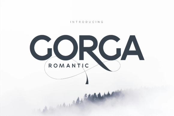 Gorga Romantic: A Sans Serif Typeface That Balances Structure and Elegance for Web Design