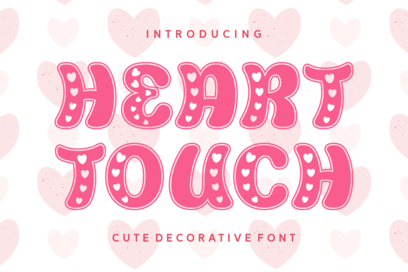 Heart Touch Font for Bold Campaigns