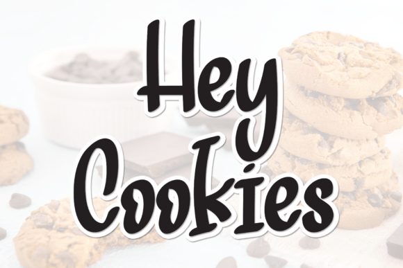 Hey Cookies: A Creative Font for Bold Campaigns
