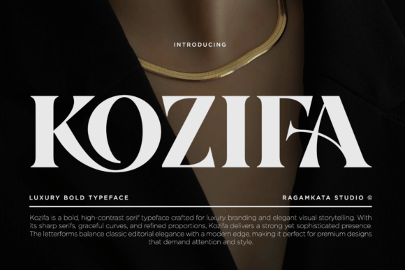 Kozifa: A Bold Font for Business