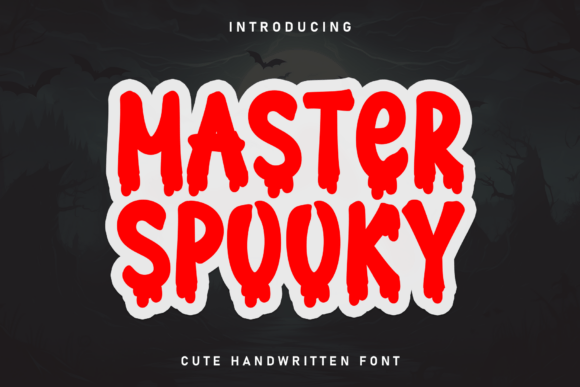 Master Spooky Font for Web Design