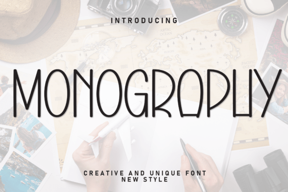 Monography: A Handwritten Font for Elegant Design