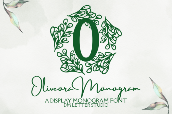Oliveora Monogram: A Font for Refined Branding
