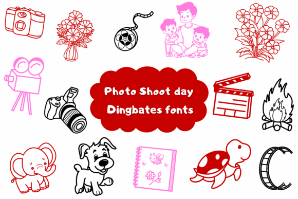 Photo Shoot Day Brings Sketch Style Character to Modern Web Typography