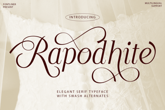 Rapodhite: A Serif Font That Elevates Small Business Branding