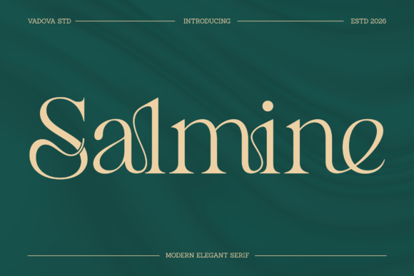 Salmine Serif Font for Crafters Who Want Elegant, Profitable Products