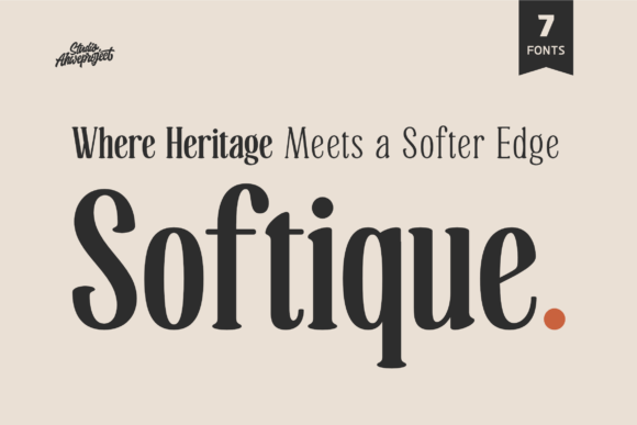 Softique: The Serif Font That Brings Warmth and Clarity to Campaign Design