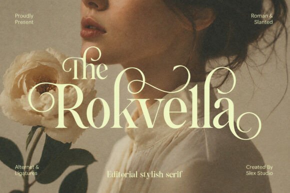 The Rokvella: A Serif Font for Thoughtful Editorial Design