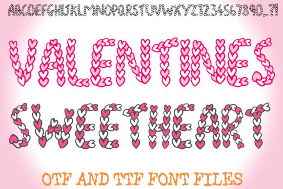 Valentines Sweetheart Font