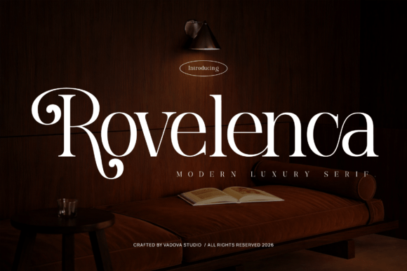 Why Rovelenca Serif Font Makes Campaign Visuals Instantly Recognizable